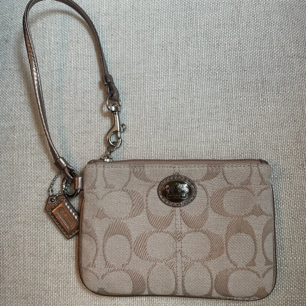 Coach wristlet